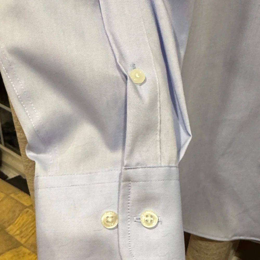 Ralph Lauren Men's Light Blue Dress Shirt - Picture 5 of 8